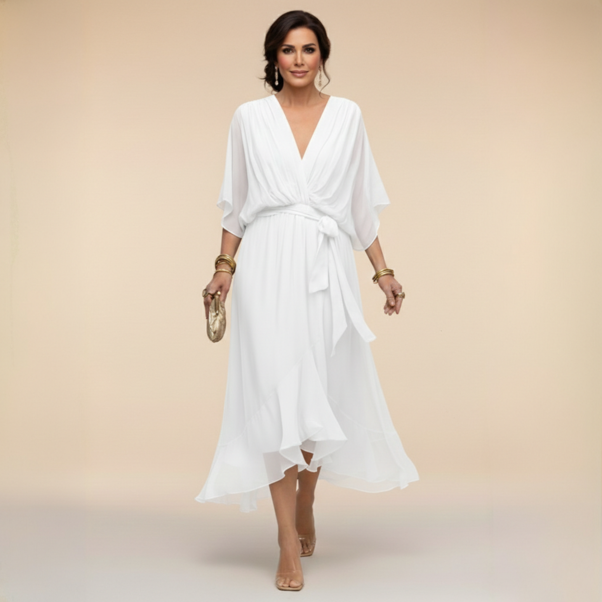 Lucía™ | Vestido Midi Elegante