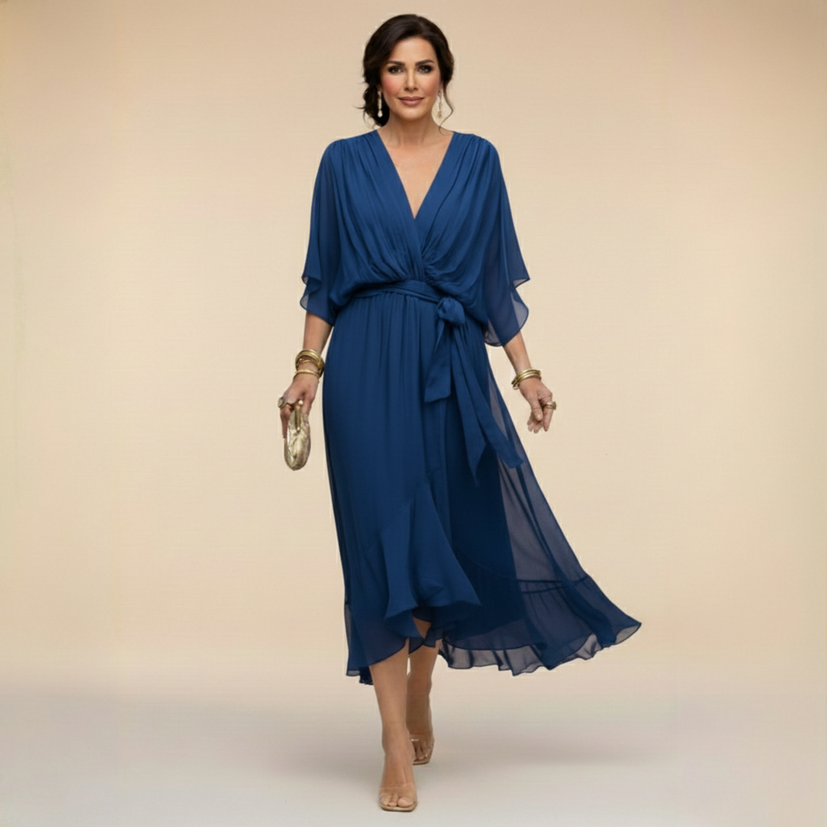 Lucía™ | Vestido Midi Elegante