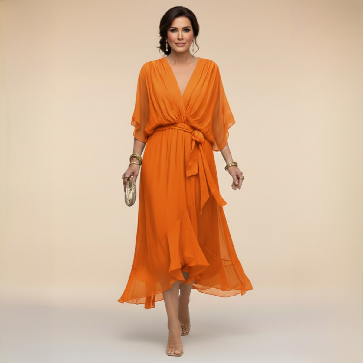 Lucía™ | Vestido Midi Elegante
