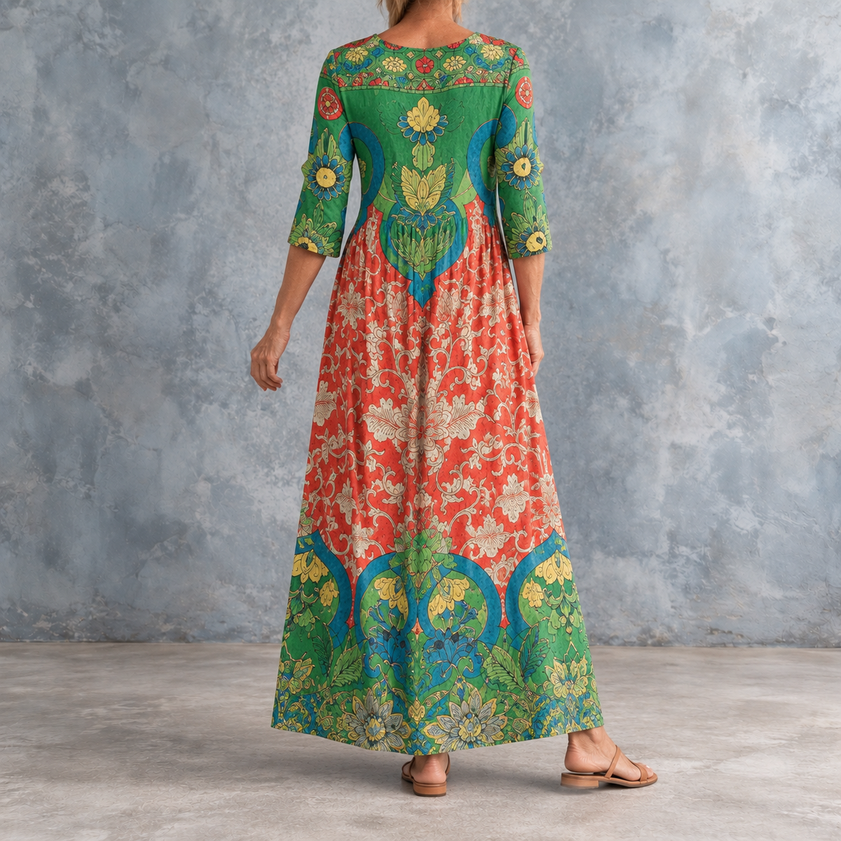 Zola | Boho Floral Maxi Dress