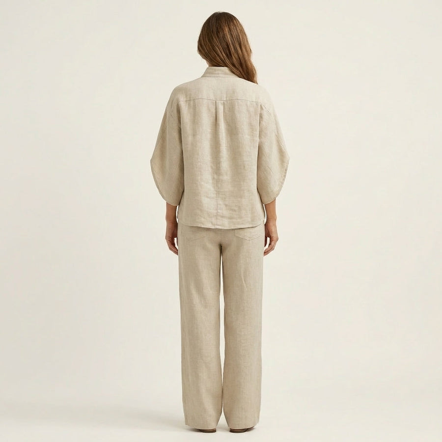 Luciana | Conjunto de Dos Piezas en Lino