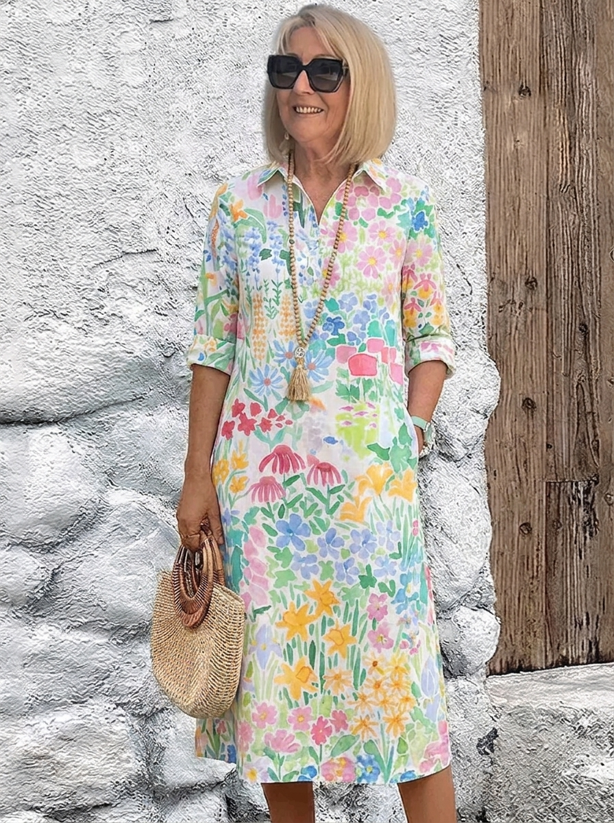 Leontine™ - Floral Aussie Dress